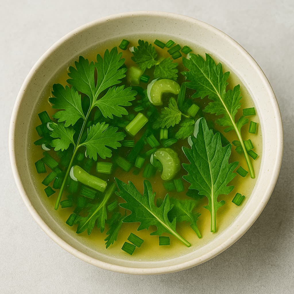 Spring Light Herbal Broth for Seasonal Cleansing